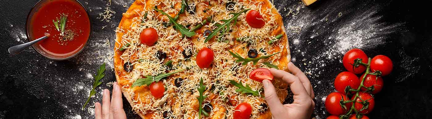 Glutenfrei Pizza im Burgdorf